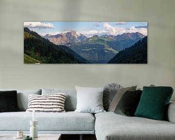 Panorama der Alpen in Österreich von Jordy Blokland