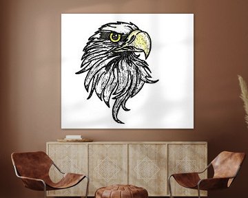 Eagle ( drawing ) by Jose Lok