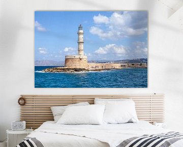 Lighthouse in Chania (Crete) by t.ART