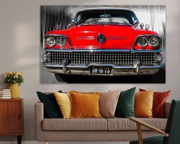 Red Buick 1958 Nr. 1