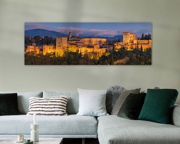 Ein Abend in der Alhambra, Granada, Spanien von Henk Meijer Photography
