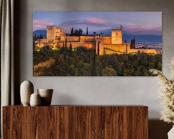 An evening at the Alhambra, Granada, Spain by Henk Meijer Photography