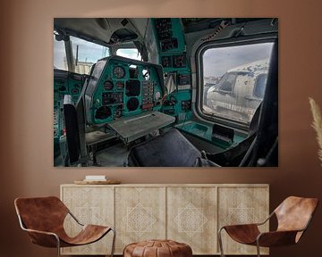 Cockpit van een MIL Mi-26