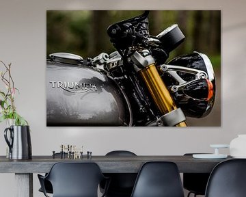 Triumph Thruxton R Cafe Racer van Westland Op Wielen