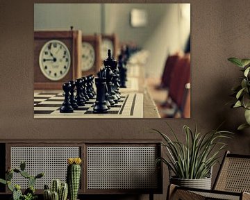 schaaktoernooi van Annemieke van der Wiel