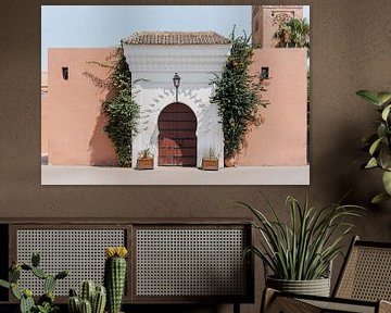 Gate door in Morocco by Yaira Bernabela