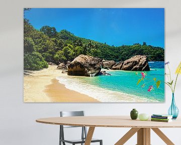 Dream Beach Baie Lazare  - Mahé - Seychelles by Max Steinwald