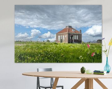 Foghorn cottage Schokland by Frans Nijland