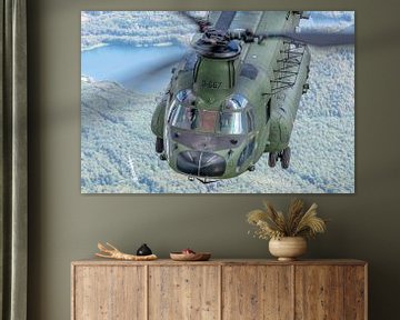 CH-47 Chinook van de Koninklijke Luchtmacht. van Jaap van den Berg