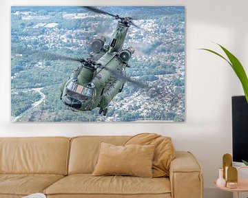 CH-47 Chinook van de Koninklijke Luchtmacht. van Jaap van den Berg