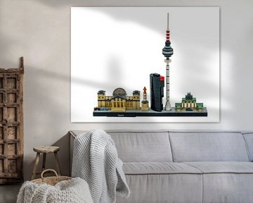 Lego Berliner Skyline von Sonia Alhambra Mosquera