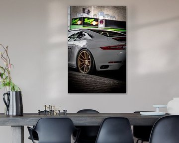 Porsche Berlin Straßenfotografie von Bastian Otto