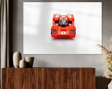 Lego Ferrari 512M voorkant van Sonia Alhambra Mosquera