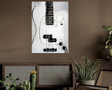 Gitaar muziek kunst #gitaar #muziek van JBJart Justyna Jaszke