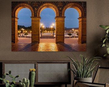 Plaza de España, Sevilla van Henk Meijer Photography