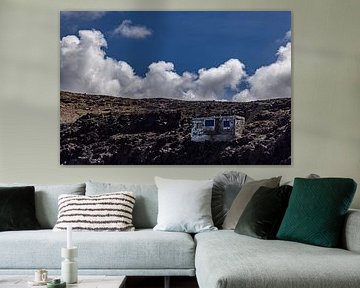 Lonely house on the coast of Lanzarote by Dennis Eckert