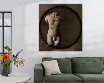 Mannelijke Torso van Herbers Lifestyle Wall Decorations