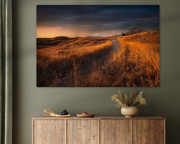 Island Landschaft im warmen Sonnenlicht. von Voss Fine Art Fotografie