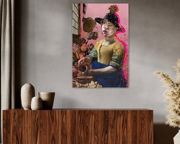 Het nieuwe melkmeisje  - met een knipoog naar Johannes Vermeer van MadameRuiz