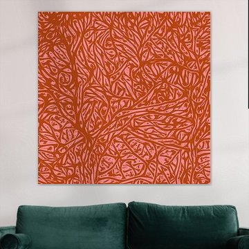 Moroccan summer saffron terracotta red