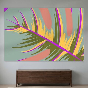 Modern jungle landscape by FRESH Fine Art