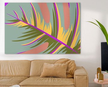 Paysage de jungle moderne sur FRESH Fine Art