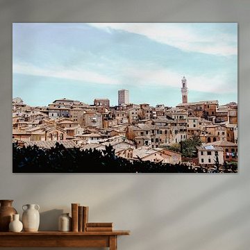 Skyline of Tuscan Siena