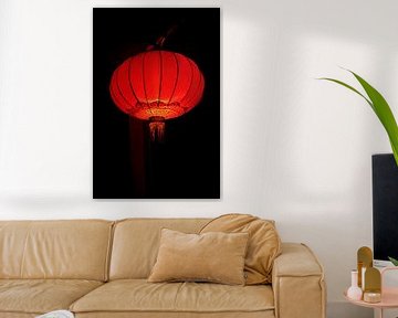 Chinese rode lantaarn voor geluk