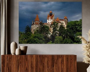 Bran Castle in Romania by Roland Brack