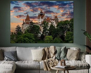 Schloss Bran in Rumänien von Roland Brack