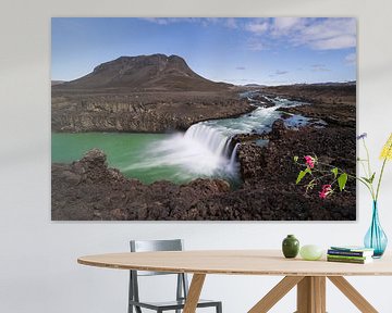 IJsland, waterval van Edwin Kooren