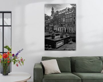 Bloemgracht und Westertoren in Amsterdam