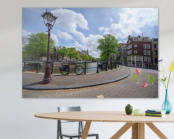 Keizersgracht in Amsterdam van Peter Bartelings