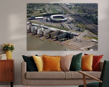 Rotterdam Luchtfoto Feijenoord Feijenoord Stadion de Kuip van Roel Dijkstra