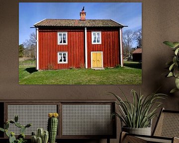 Schwedisches rotes Haus von Geertjan Plooijer