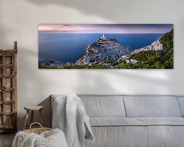 Formentor lighthouse on the island of Mallorca . by Voss Fine Art Fotografie