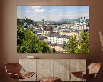 Salzburg - Kathedraal van Salzburg, Franciscaner kerk, Museum voor Moderne Kunst van t.ART