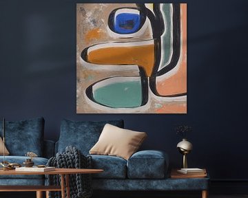 Tribute to Miró by Angel Estevez