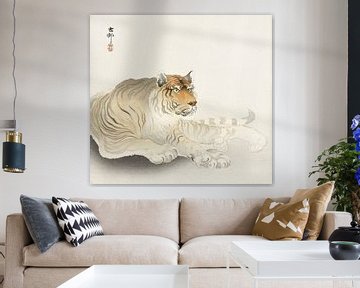 Tiger (1900 - 1930) by Ohara Koson