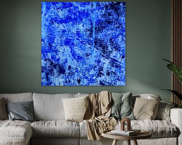 Waterkunst | "Blue" van Ronald Smits