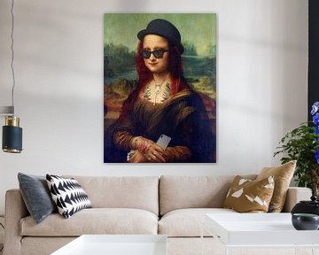 Mona Lisa Overdrive door Leonardo Davinci van Jakob Baranowski - Photography - Video - Photoshop