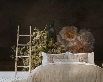 Acacia and roses by Miriam Meijer, en pleine campagne.....