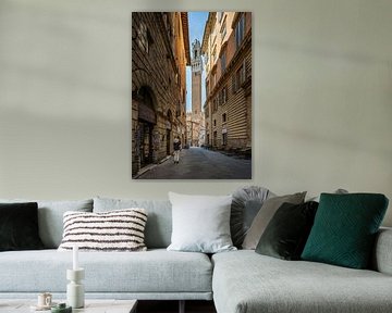 Siena - Torre del Mangia von Teun Ruijters