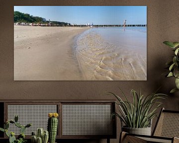 Strand bei Kolobrzeg an der polnischen Ostsee