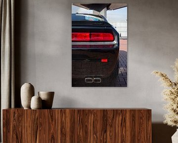 Dodge Challenger SRT Achterlicht van thomaswphotography