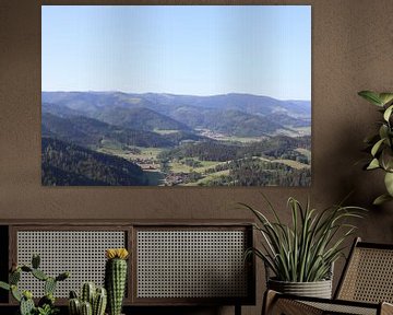 Panorama Feldberg, Duitsland. van Photosbybas