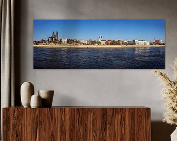 Magdeburg Panorama van Frank Herrmann