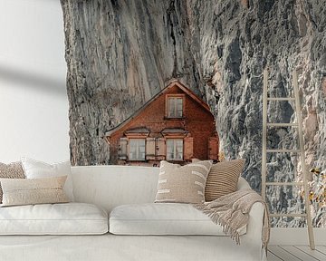 Beautiful mountain inn Aescher-Wildkirchli in Ebenalp by Besa Art
