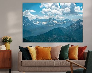 View of the Tyrolean Alps by Leo Schindzielorz