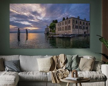 Coucher de soleil à Locanda San Vigilio - Lago di Garda I sur Teun Ruijters